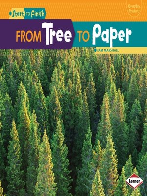 cover image of From Tree to Paper